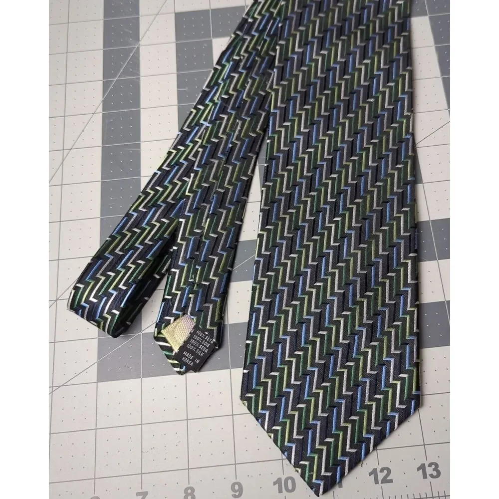 Roberto Villini Couture‎ Handmade Silk Tie Made In Korea